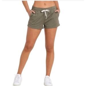 Vuori Olive Halo Performance Green Shorts VW339 Women's Size Small Activewear
